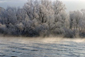 Wintermorgen an der Mosel